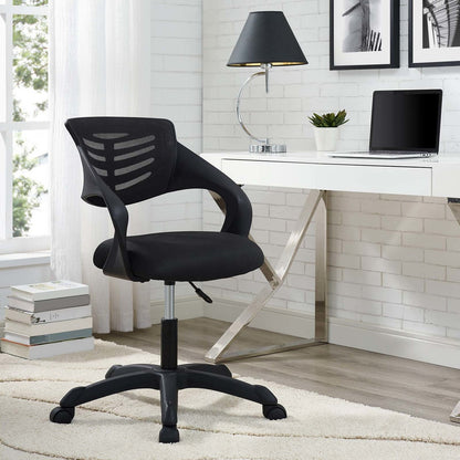Thrive Mesh Office Chair, Fabric, Black 14068