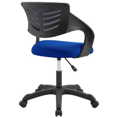 Thrive Mesh Office Chair, Fabric, Blue 14069
