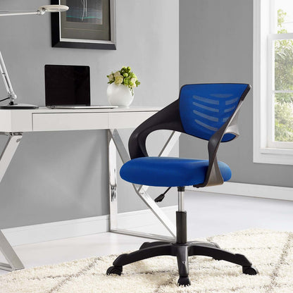 Thrive Mesh Office Chair, Fabric, Blue 14069