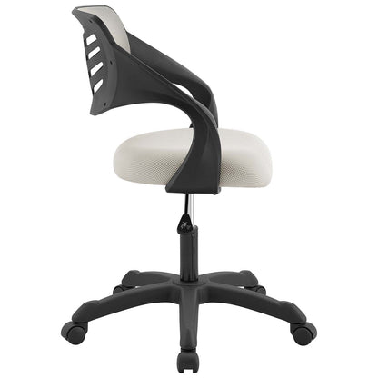 Thrive Mesh Office Chair, Fabric, Grey Gray 14070