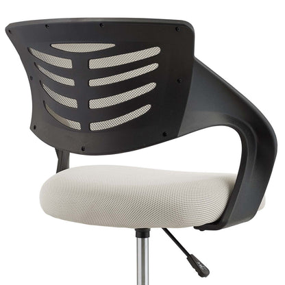 Thrive Mesh Office Chair, Fabric, Grey Gray 14070