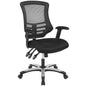 Calibrate Mesh Office Chair, Fabric, Black 14073