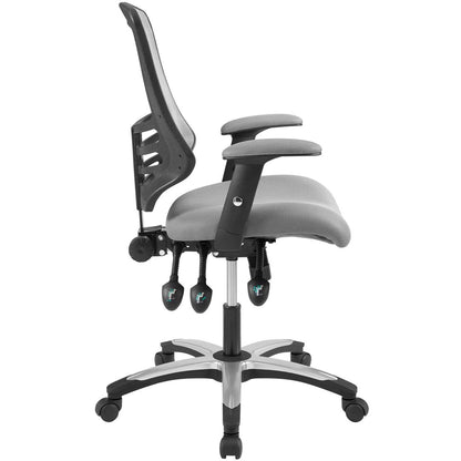 Calibrate Mesh Office Chair, Fabric, Grey Gray 14074