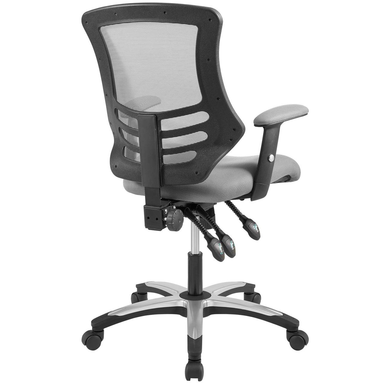 Calibrate Mesh Office Chair, Fabric, Grey Gray 14074