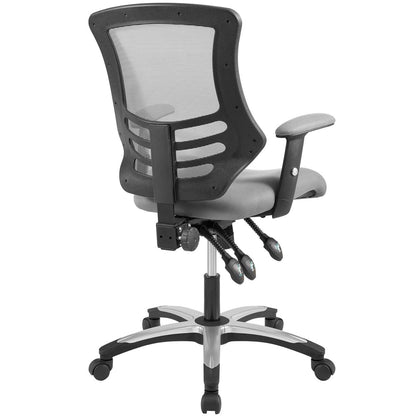 Calibrate Mesh Office Chair, Fabric, Grey Gray 14074