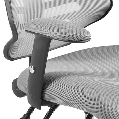 Calibrate Mesh Office Chair, Fabric, Grey Gray 14074