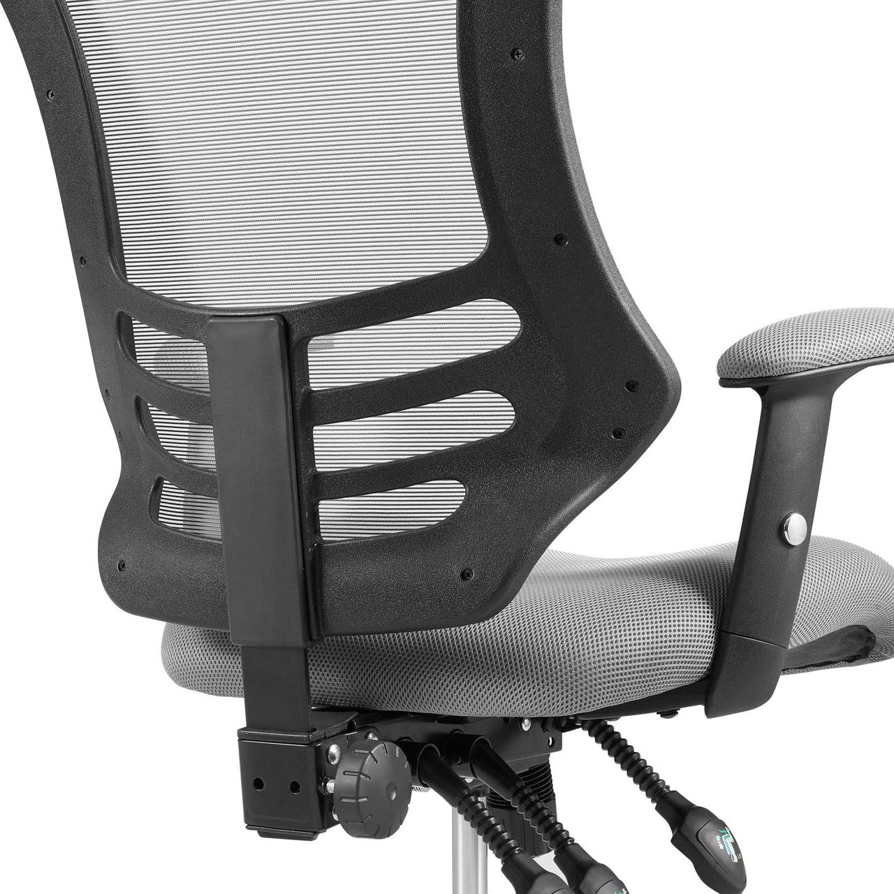 Calibrate Mesh Office Chair, Fabric, Grey Gray 14074