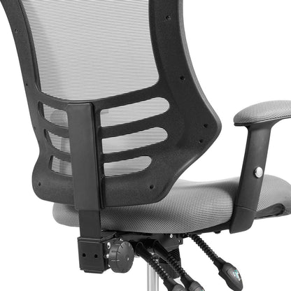 Calibrate Mesh Office Chair, Fabric, Grey Gray 14074
