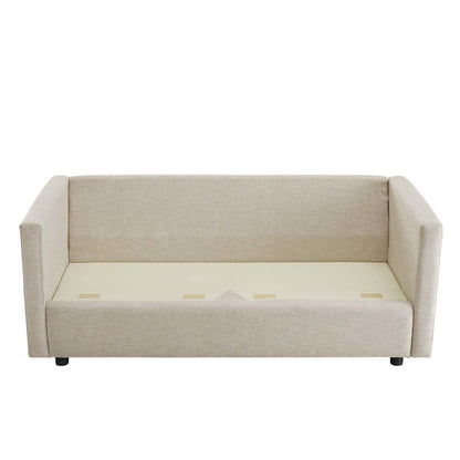 Activate Upholstered Fabric Sofa, Fabric, Beige 15022