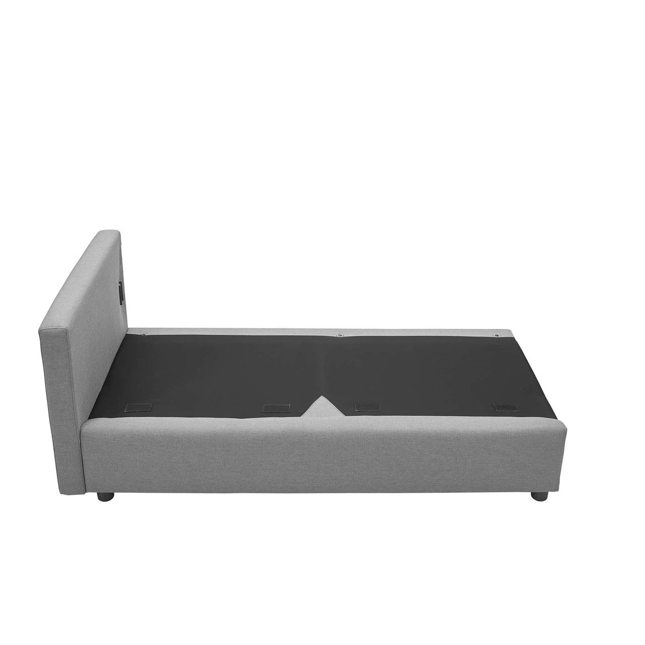 Activate Upholstered Fabric Sofa, Fabric, Light Grey Gray 15024