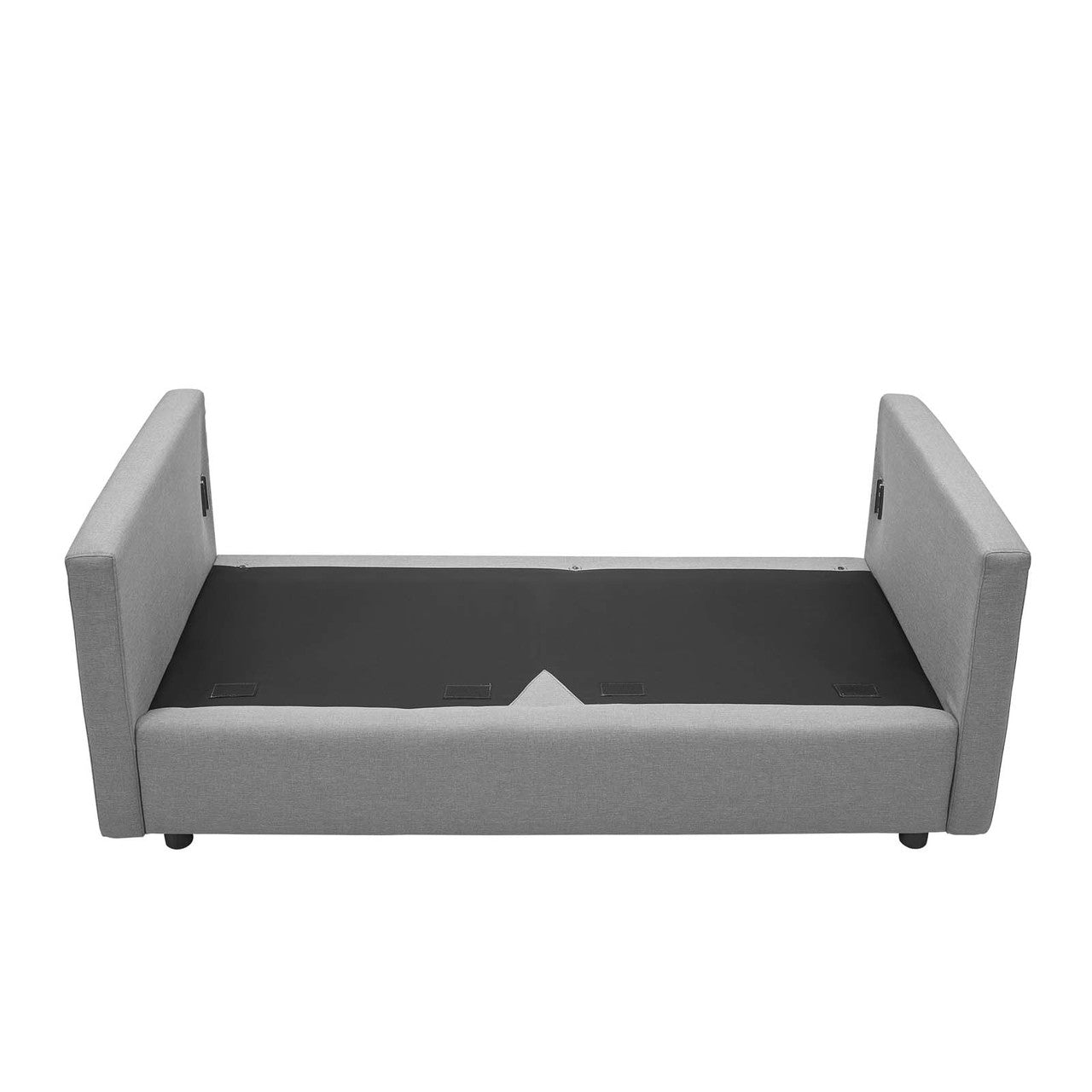 Activate Upholstered Fabric Sofa, Fabric, Light Grey Gray 15024