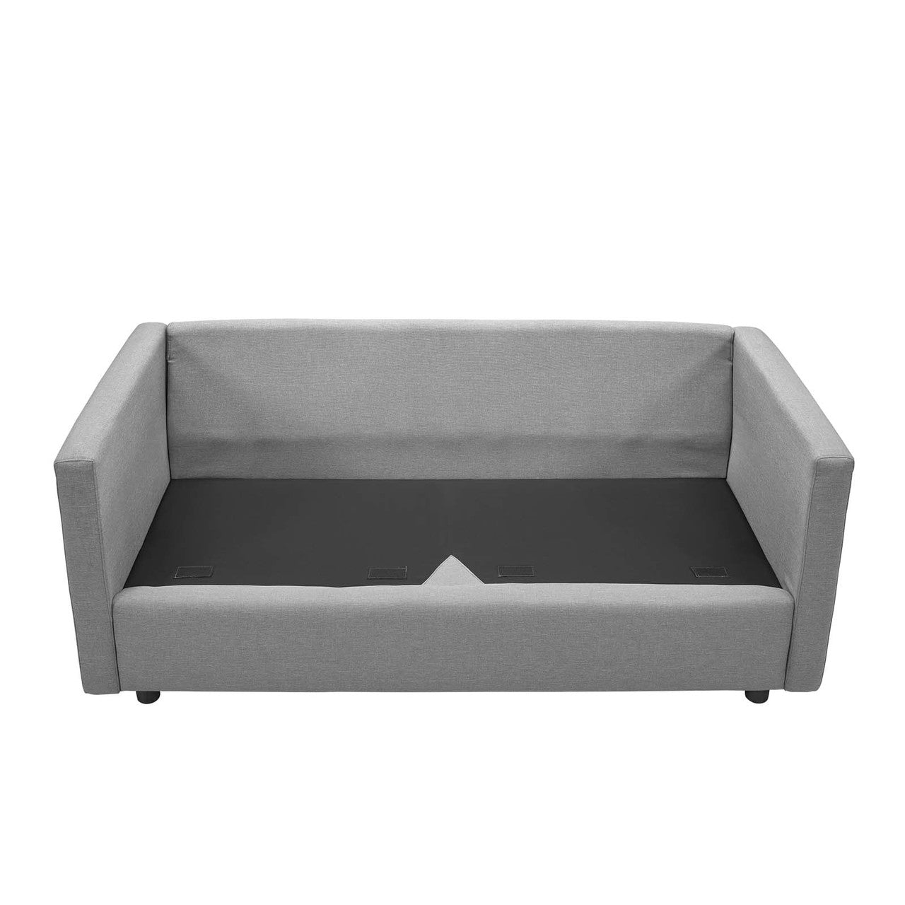 Activate Upholstered Fabric Sofa, Fabric, Light Grey Gray 15024