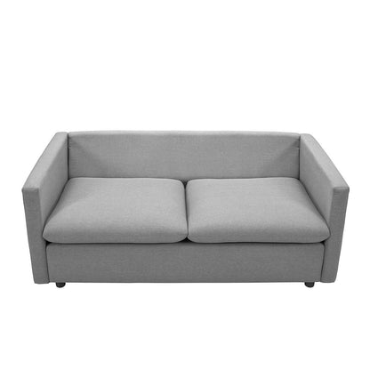 Activate Upholstered Fabric Sofa, Fabric, Light Grey Gray 15024