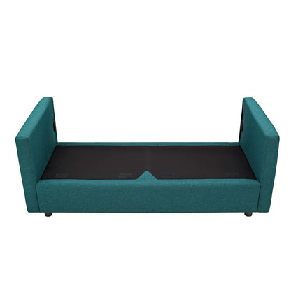 Activate Upholstered Fabric Sofa, Fabric, Aqua Blue 15025