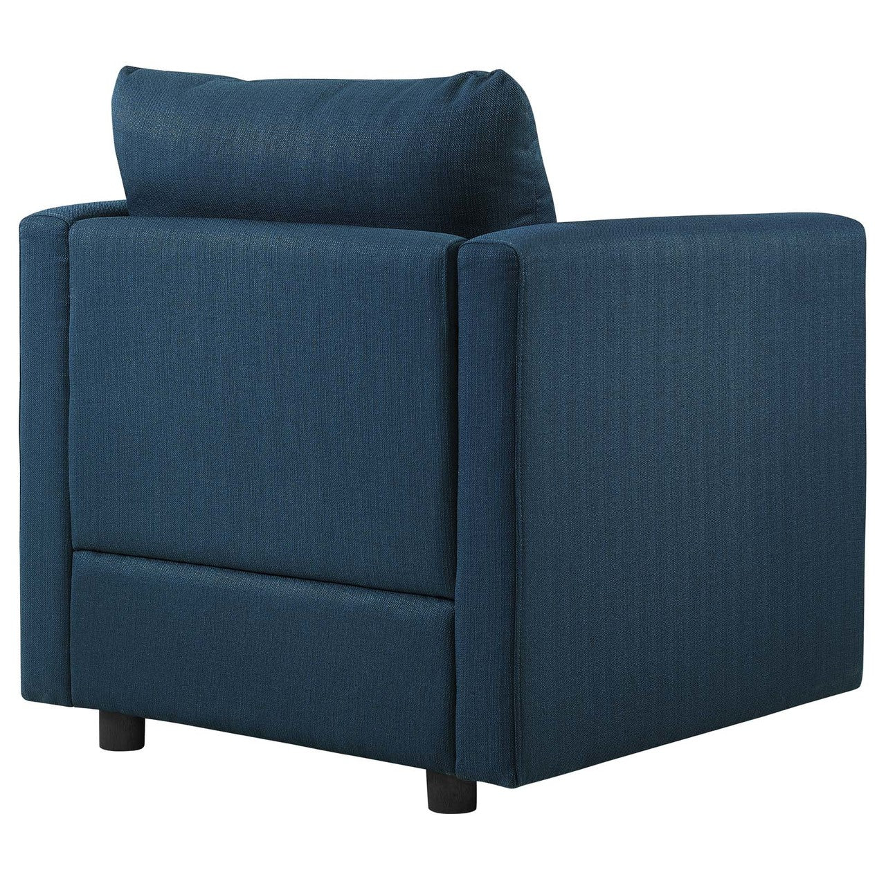 Activate Upholstered Fabric Armchair, Fabric, Navy Blue 15027