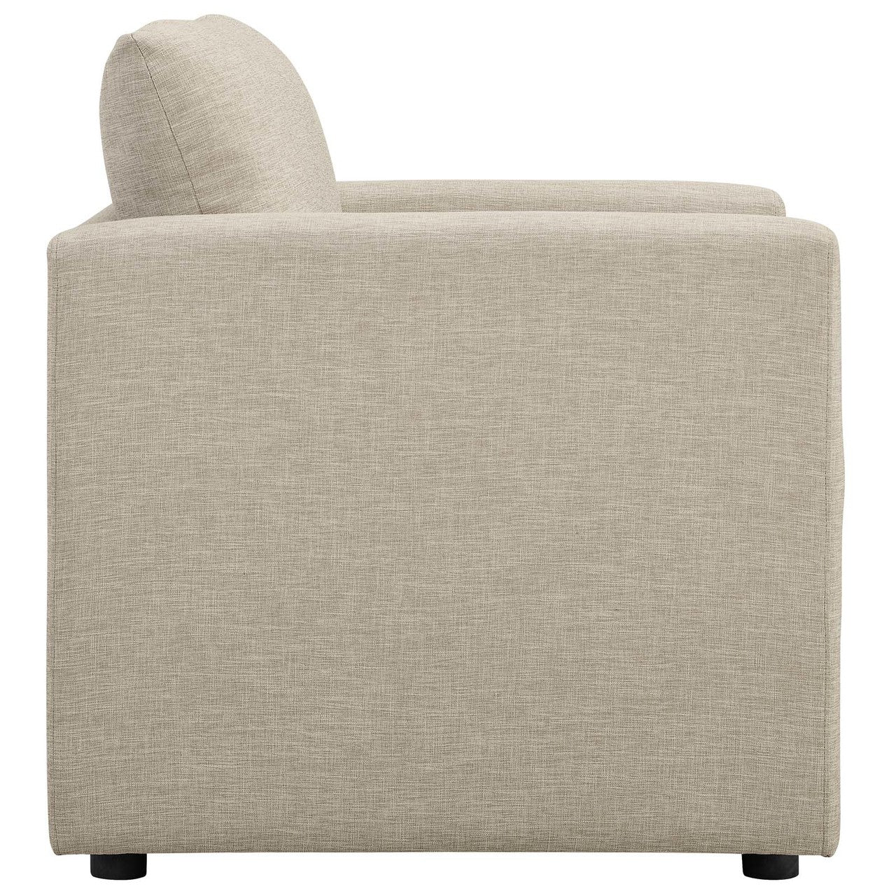 Activate Upholstered Fabric Armchair, Fabric, Beige 15028