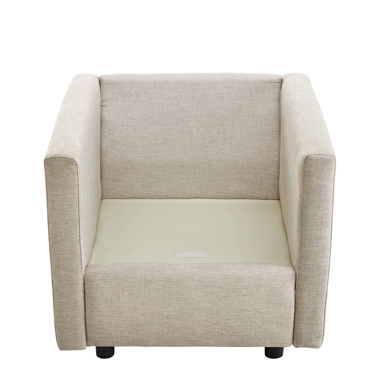 Activate Upholstered Fabric Armchair, Fabric, Beige 15028
