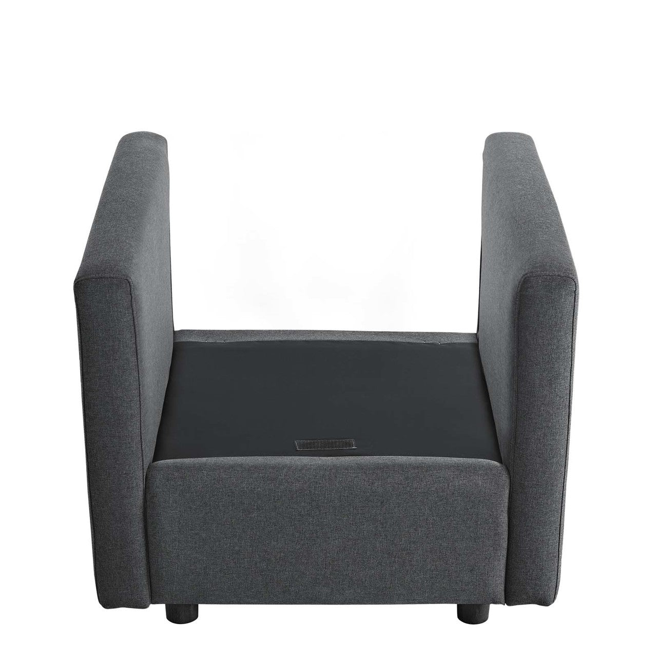 Activate Upholstered Fabric Armchair, Fabric, Grey Gray 15029