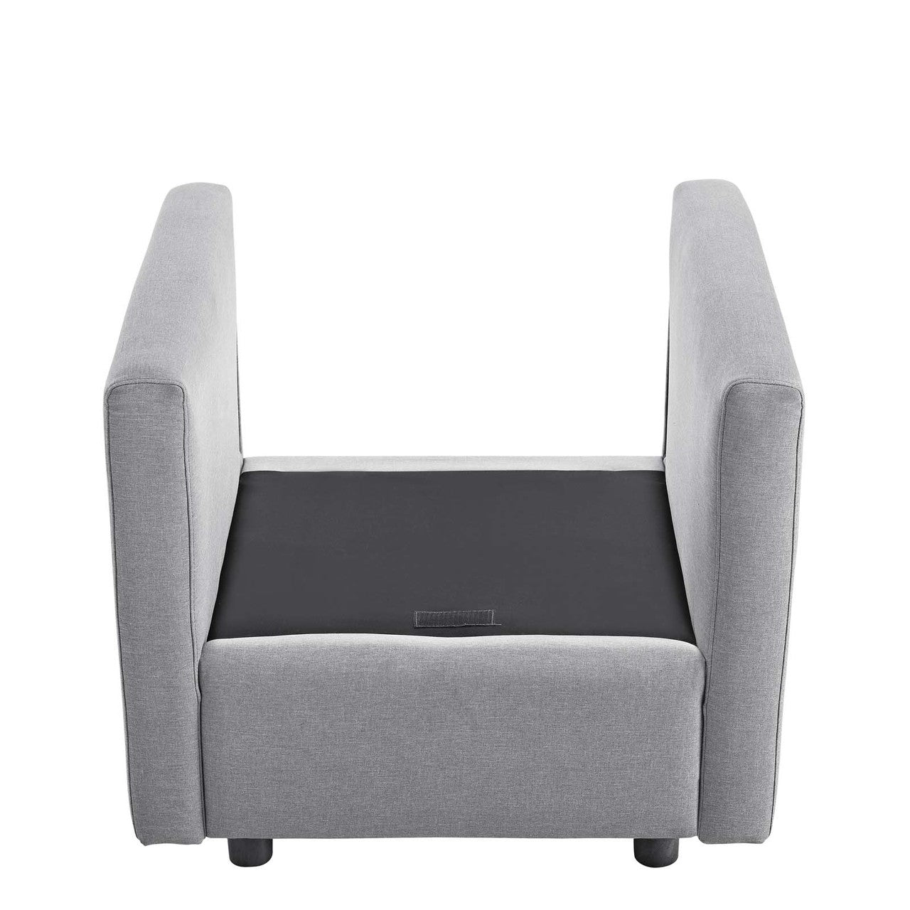 Activate Upholstered Fabric Armchair, Fabric, Light Grey Gray 15030