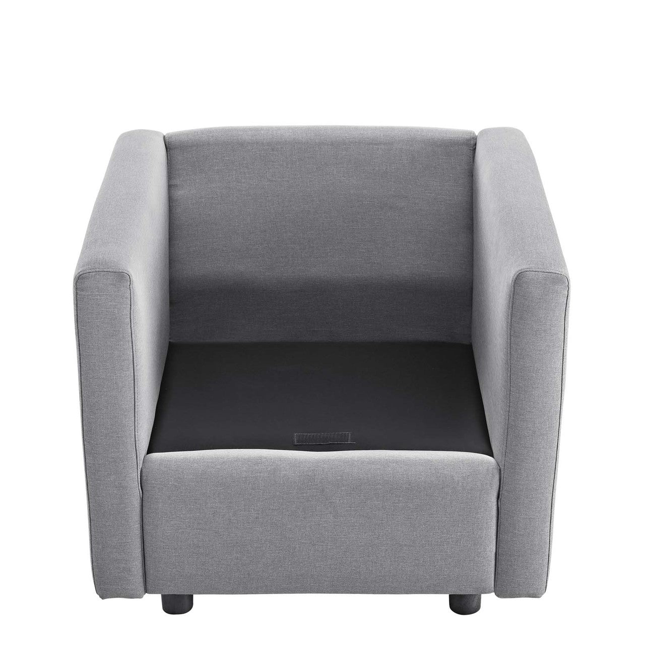 Activate Upholstered Fabric Armchair, Fabric, Light Grey Gray 15030