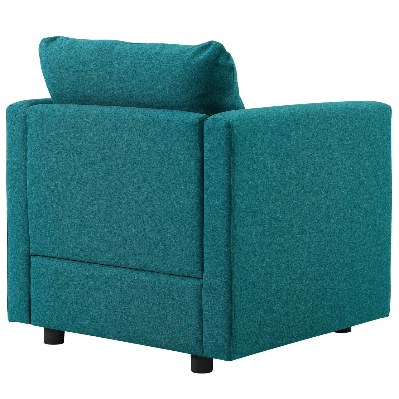 Activate Upholstered Fabric Armchair, Fabric, Aqua Blue 15031