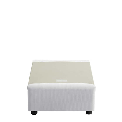 Activate Upholstered Fabric Armchair, Fabric, White 15032