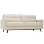 Prompt Upholstered Fabric Sofa, Fabric, Beige 15033
