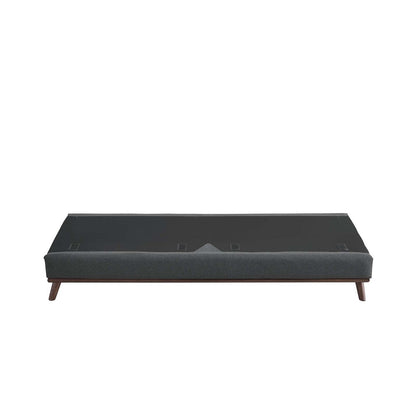 Prompt Upholstered Fabric Sofa, Fabric, Grey Gray 15034