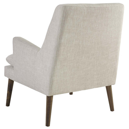 Leisure Upholstered Lounge Chair, Fabric, Beige 14079