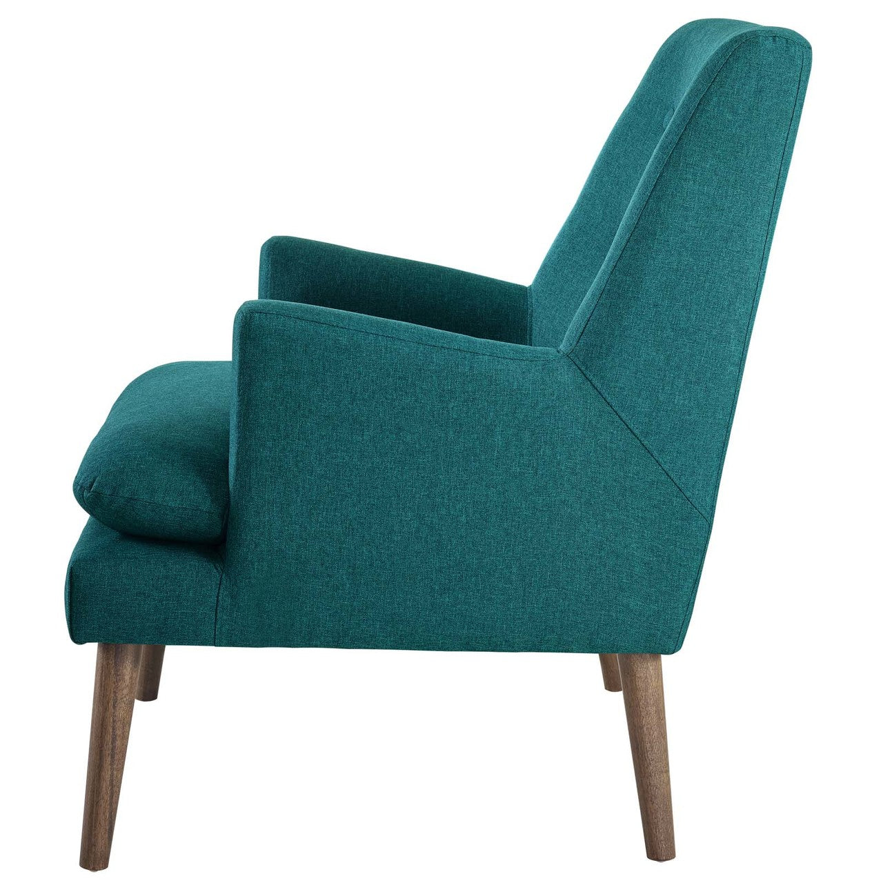 Leisure Upholstered Lounge Chair, Fabric, Aqua Blue 14081