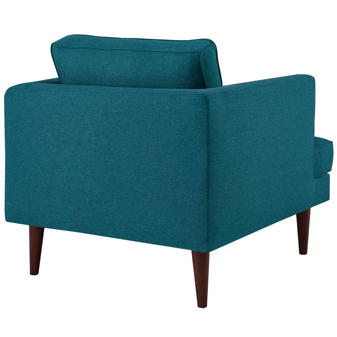 Agile Upholstered Fabric Armchair, Fabric, Aqua Blue 14088