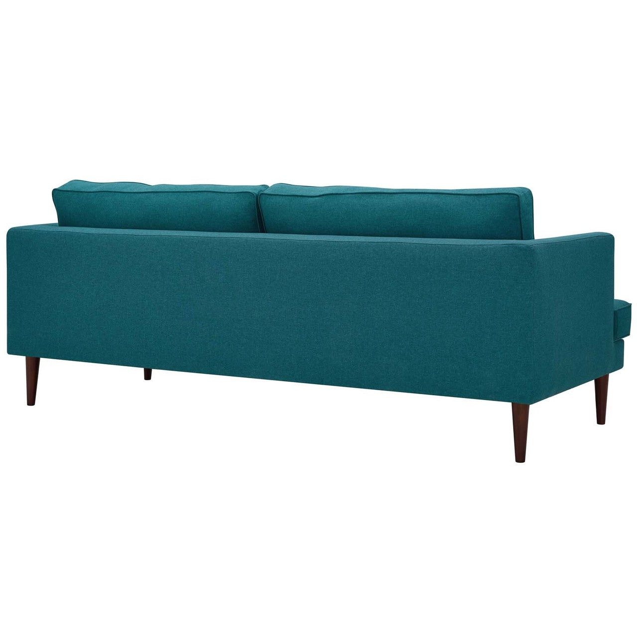 Agile Upholstered Fabric Sofa, Fabric, Aqua Blue 14096