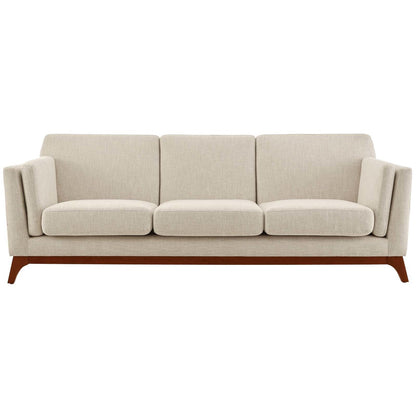 Chance Upholstered Fabric Sofa, Fabric, Beige 14114