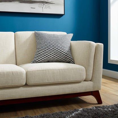 Chance Upholstered Fabric Sofa, Fabric, Beige 14114