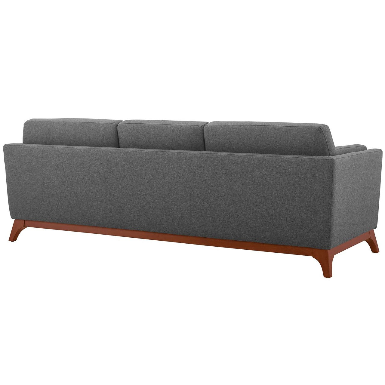 Chance Upholstered Fabric Sofa, Fabric, Grey Gray 14115