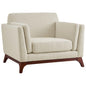 Chance Upholstered Fabric Armchair, Fabric, Beige 14119