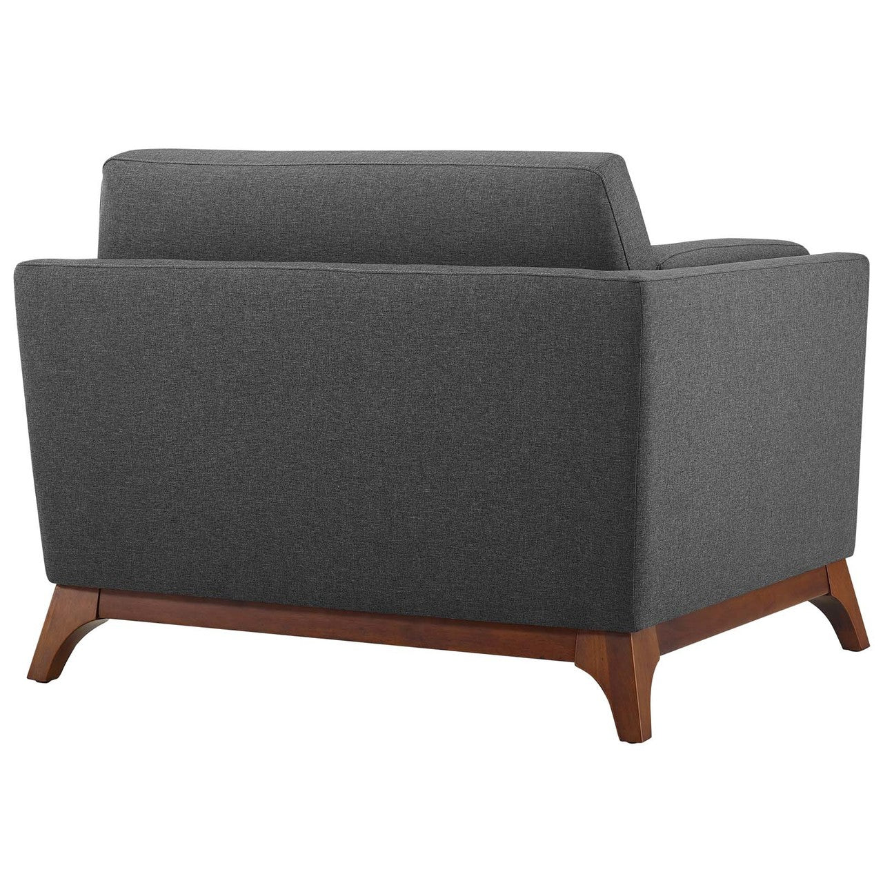 Chance Upholstered Fabric Armchair, Fabric, Grey Gray 14120