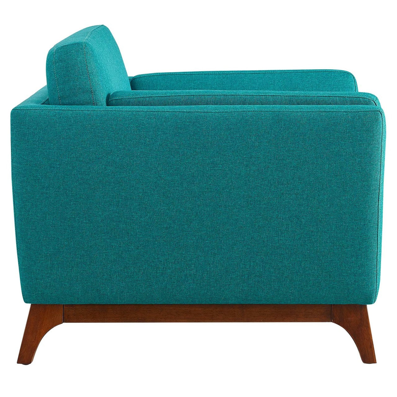 Chance Upholstered Fabric Armchair, Fabric, Aqua Blue 14122