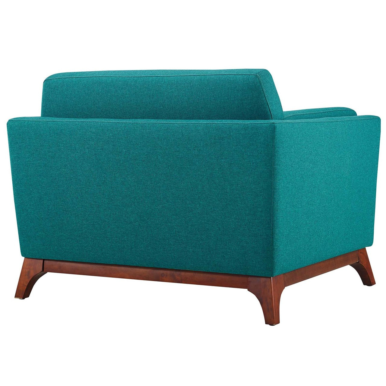 Chance Upholstered Fabric Armchair, Fabric, Aqua Blue 14122