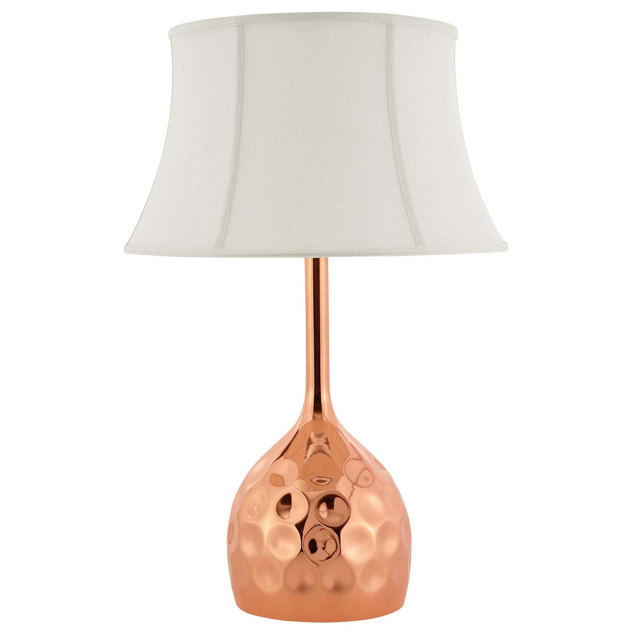 Dimple Rose Gold Table Lamp, Metal Steel, Gold Rose 15686