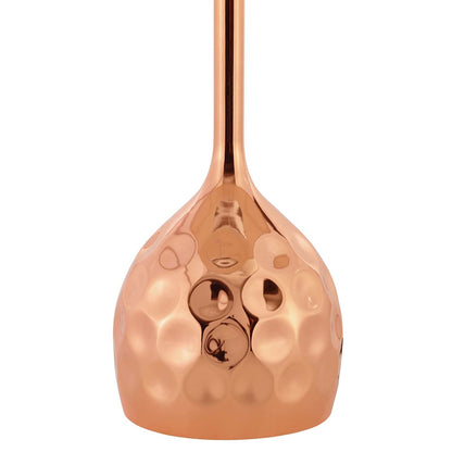 Dimple Rose Gold Table Lamp, Metal Steel, Gold Rose 15686