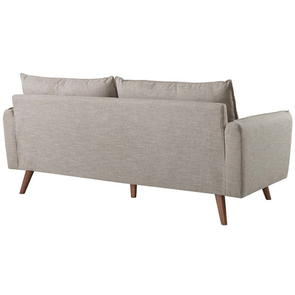 Revive Upholstered Fabric Sofa, Fabric, Beige 14162