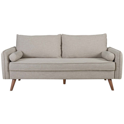 Revive Upholstered Fabric Sofa, Fabric, Beige 14162