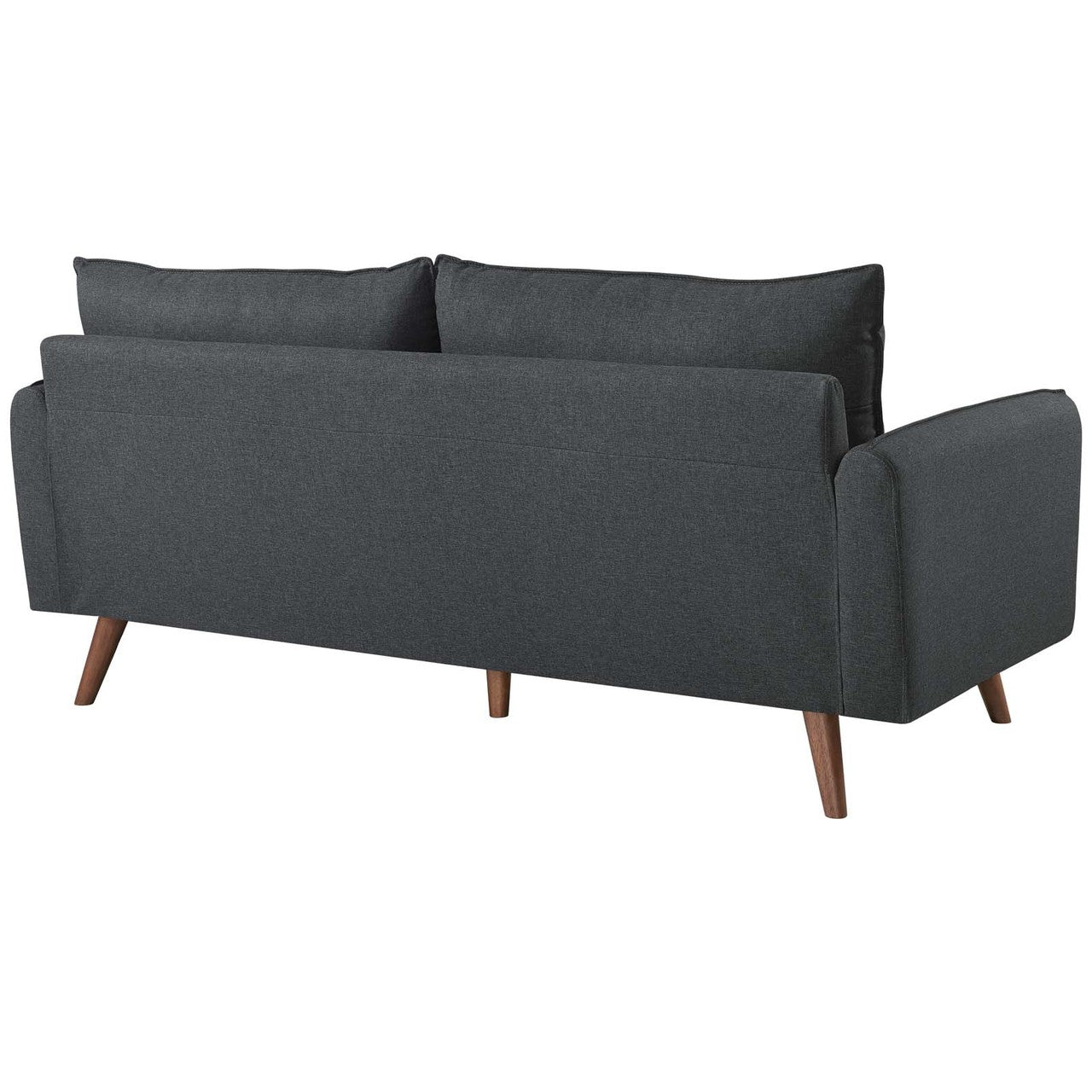 Revive Upholstered Fabric Sofa, Fabric, Grey Gray 14163
