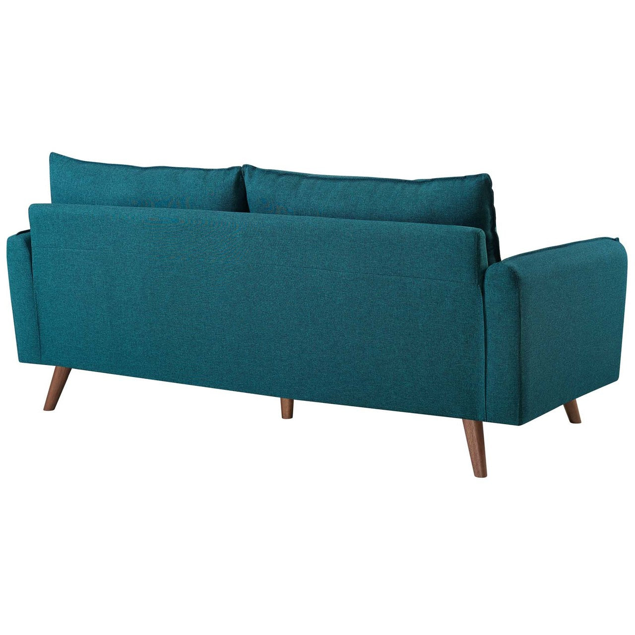 Revive Upholstered Fabric Sofa, Fabric, Aqua Blue 14165