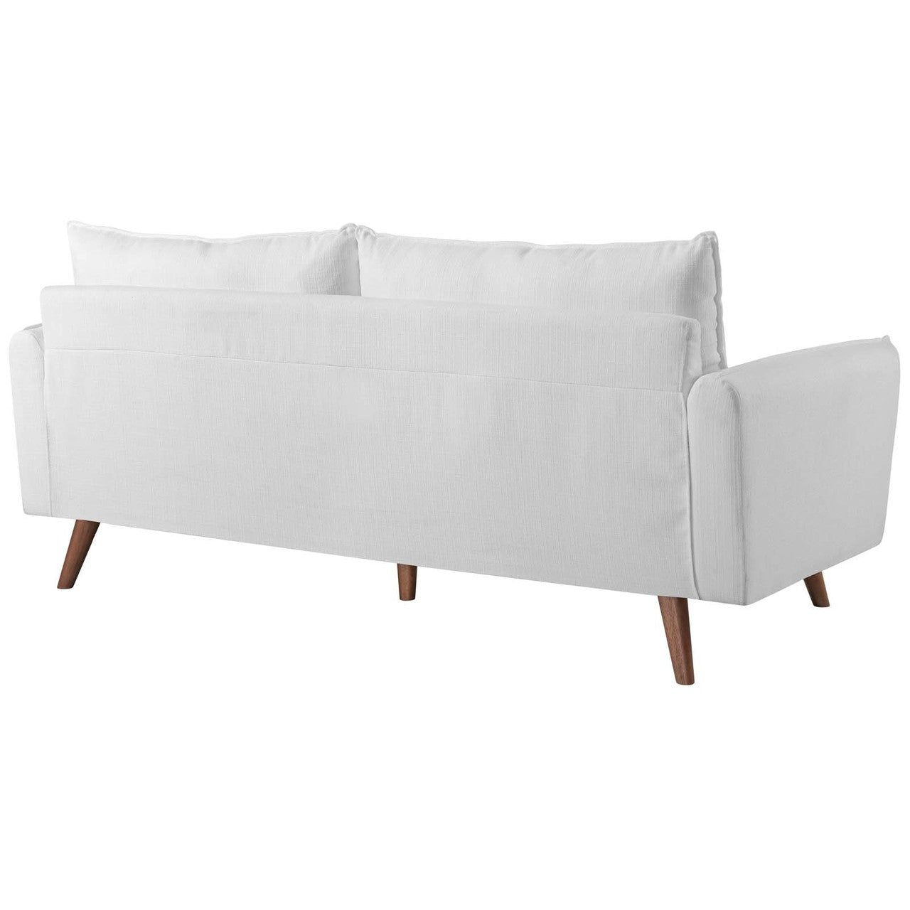 Revive Upholstered Fabric Sofa, Fabric, White 14166