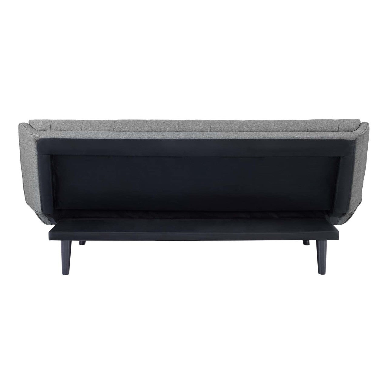 Glance Tufted Convertible Fabric Sofa Bed, Fabric, Grey Gray 15047