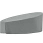 Immerse Taiji / Convene / Sojourn / Summon Daybed Outdoor Patio Furniture Cover, Fabric, Grey Gray, 17272