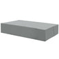Immerse Convene / Sojourn / Summon Double Chaise Outdoor Patio Furniture Cover, Fabric, Grey Gray, 17273