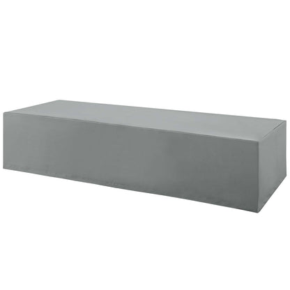 Immerse Convene / Sojourn / Summon Chaise Outdoor Patio Furniture Cover, Fabric, Grey Gray, 17275